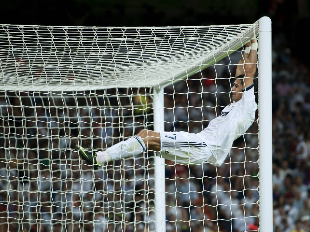 Cristiano Ronaldo pictured during the Super Cup