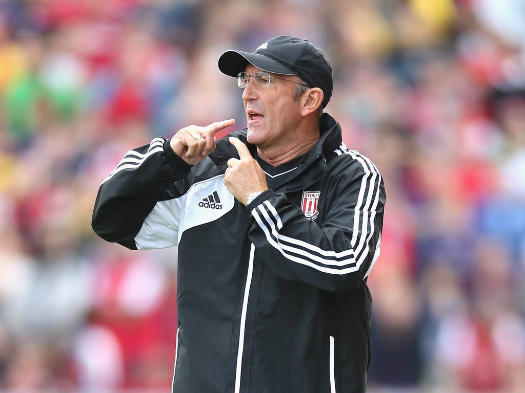 Stoke manager Tony Pulis