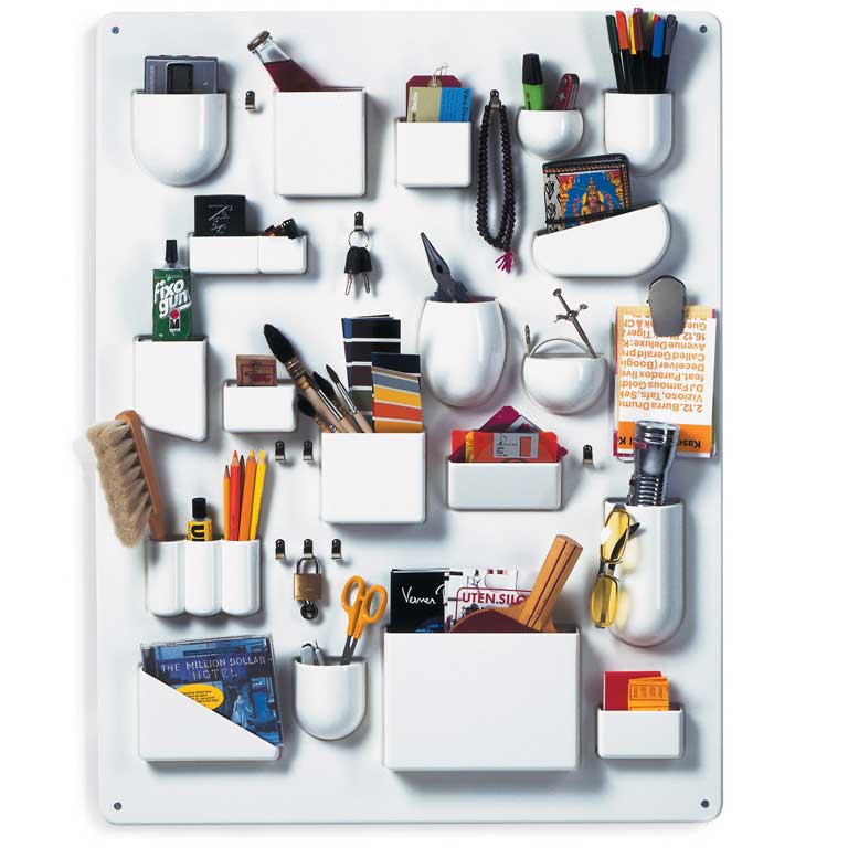 Dorothee Becker's 1960s-designed Uten.silo - a multi-compartment wall-hung storage object - is a classic, and costs £200