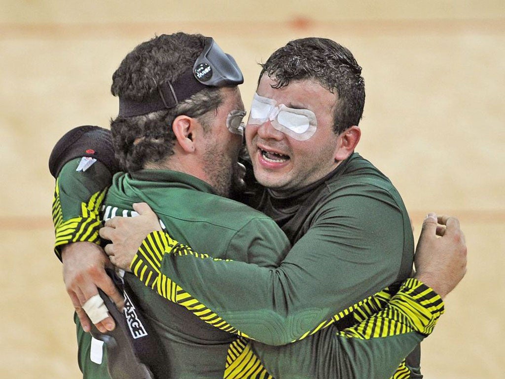 Brazilians Romario Diego Marques and Jose Roberto Ferreira de Oliveira