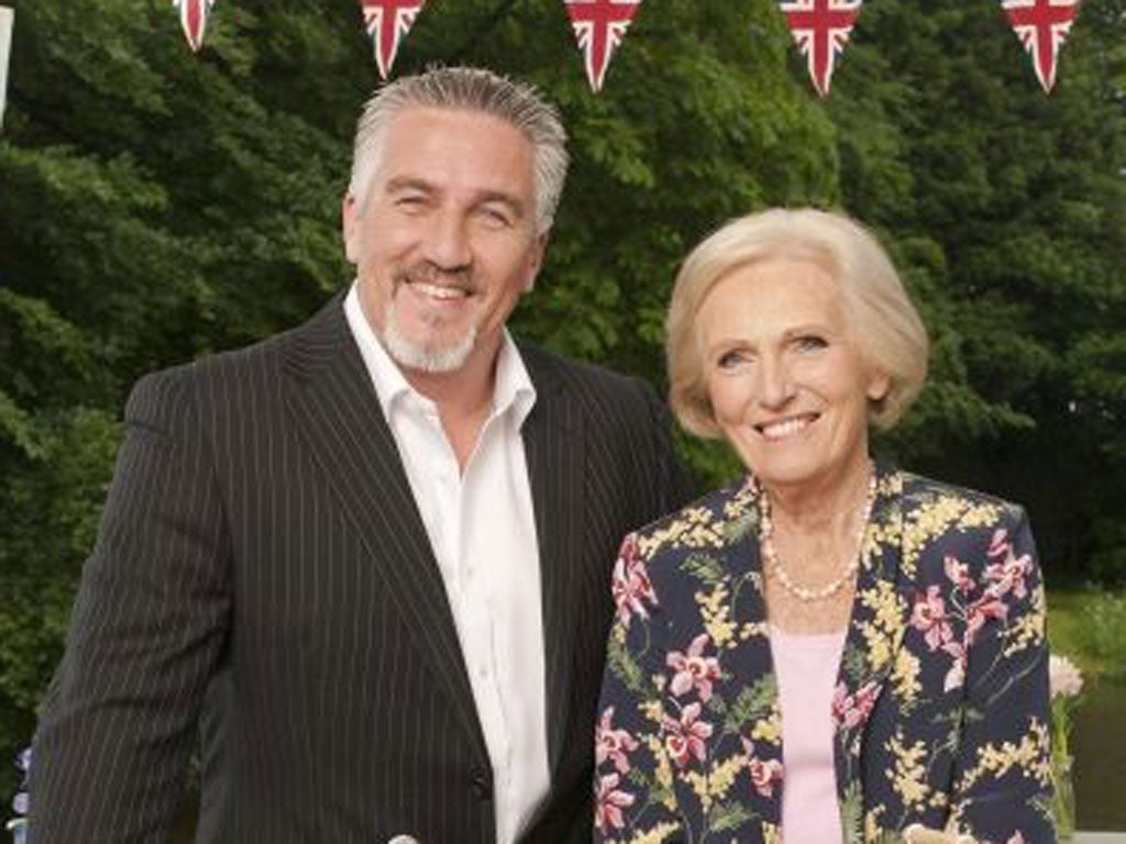 Bake Off judges Mary Berry and Paul Hollywood