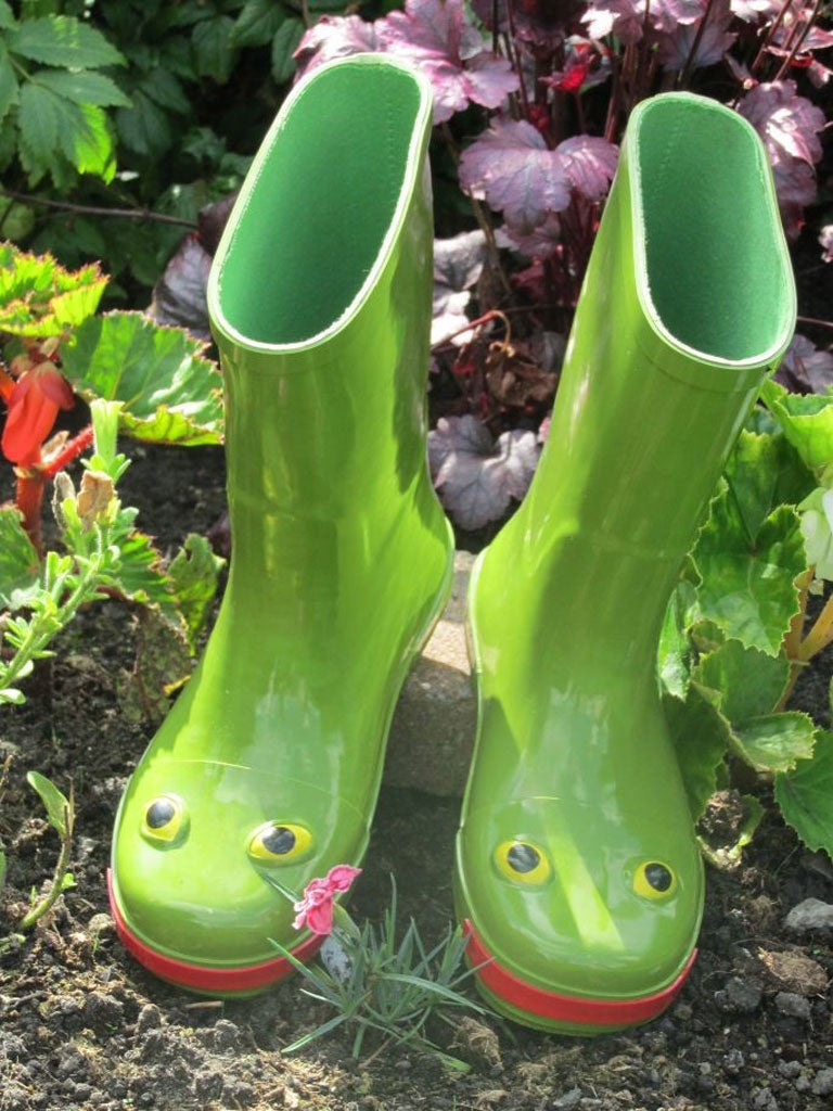 We love...Leapfrog: The Audit will be acting its shoe size rather than its age in these retro wellies inspired by the goggle-eyed frog boots that were the height of cool in the playgrounds of yore. Available for pre-order now, they're perfectly timed for puddle leaping. £24.99, thewellyshop.com