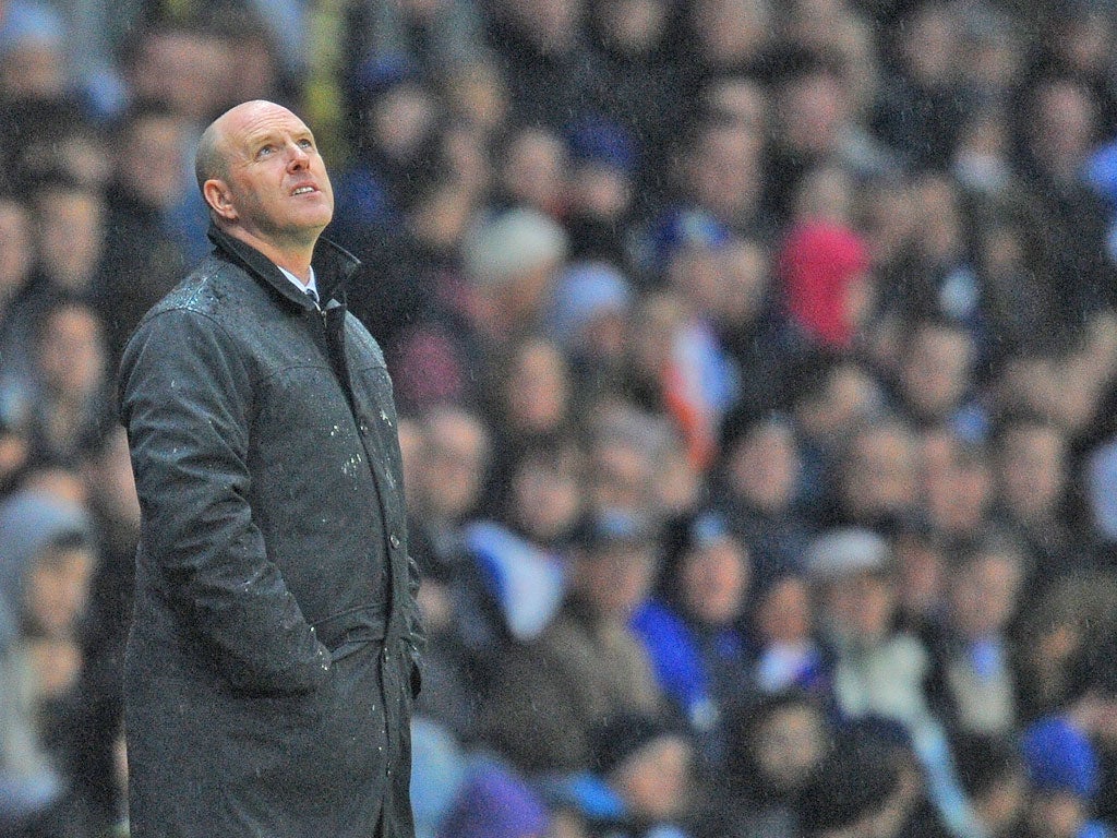 Steve Kean saw his Blackburn side surrender a 2-0 advantage