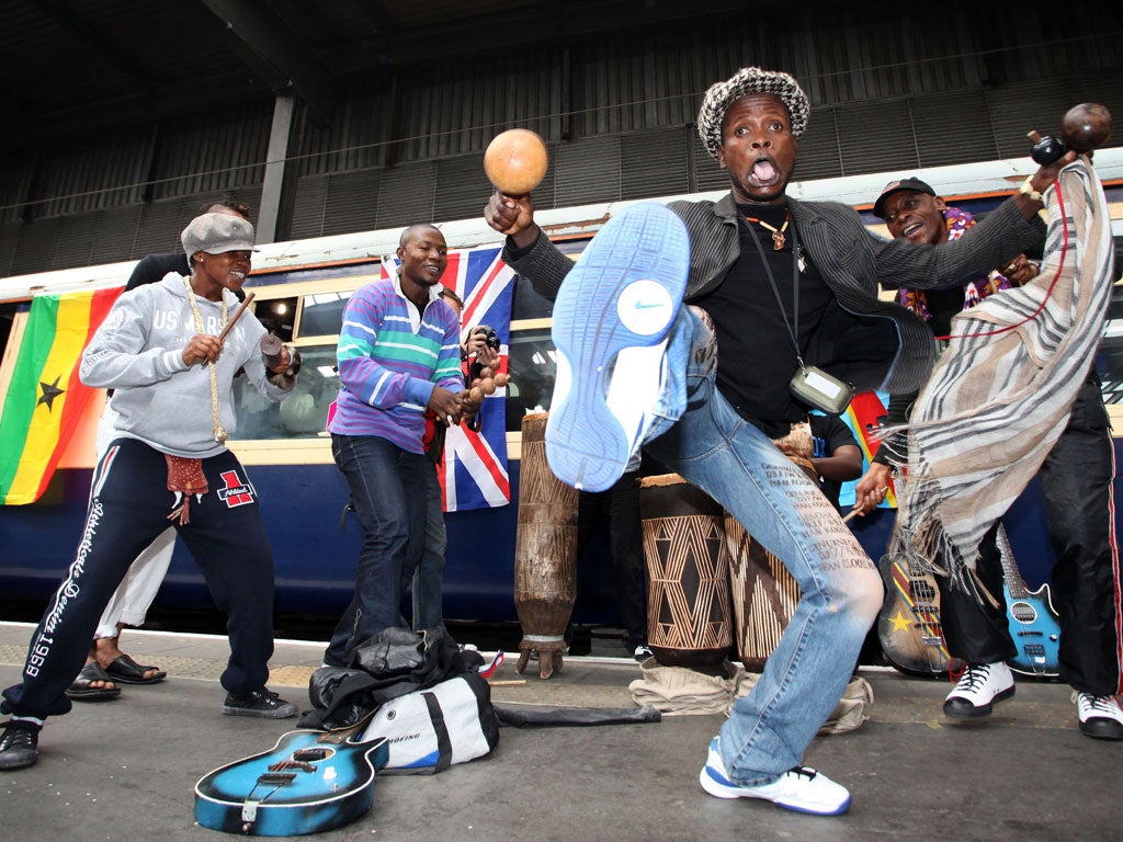 Jupiter & Okwess International at Euston