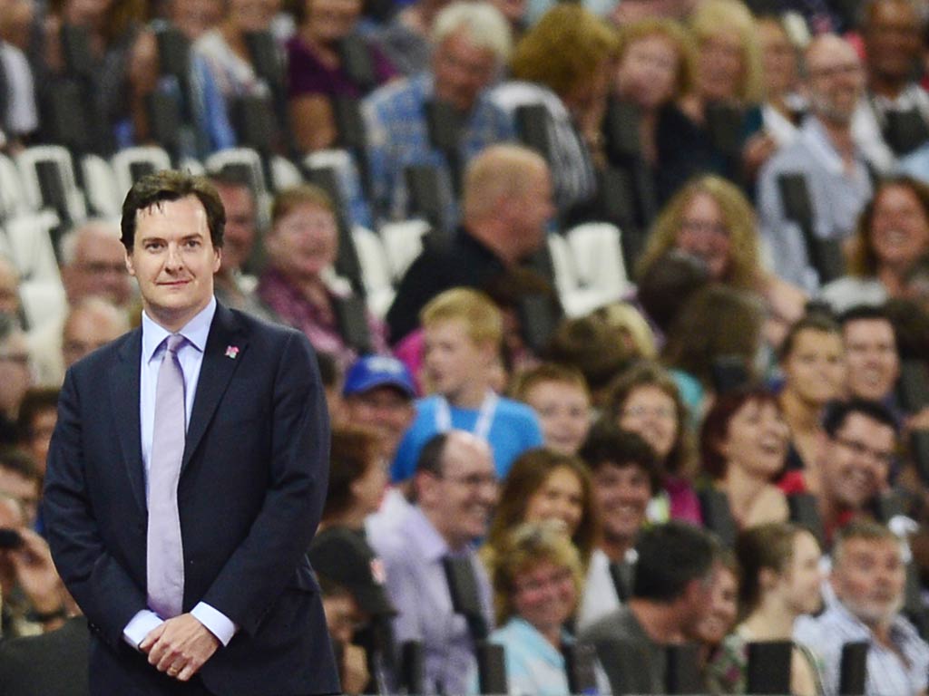 George Osborne was booed at the Olympic Stadium