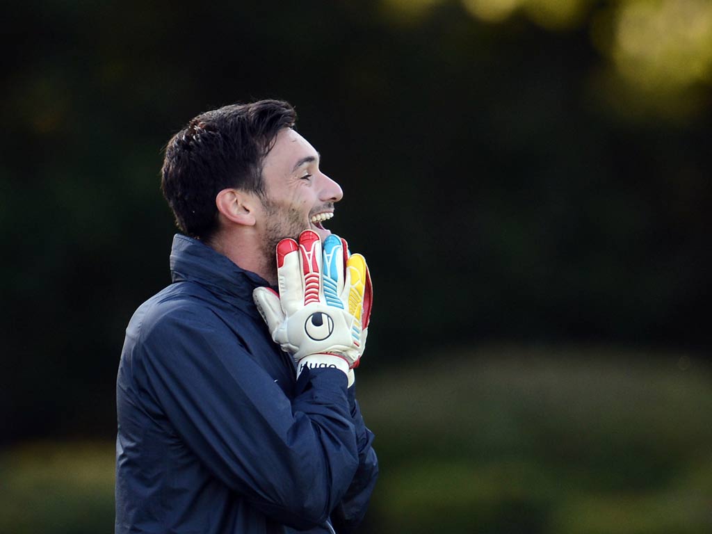 Tottenham goalkeeper Hugo Lloris