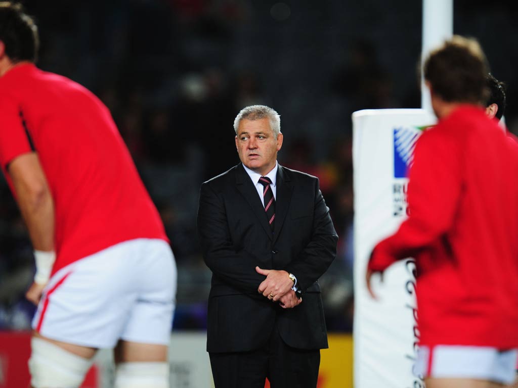 Wales coach Warren Gatland