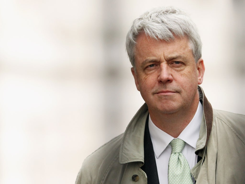 Andrew Lansley was moved from health secretary to Commons leader