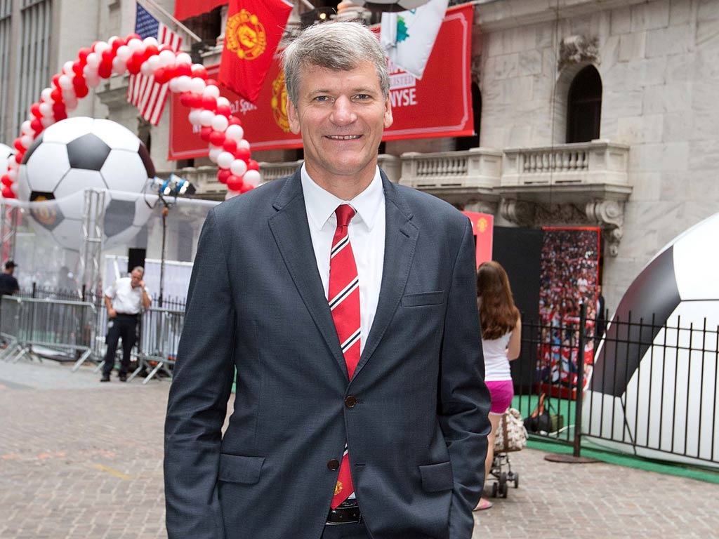 Manchester United chief executive David Gill