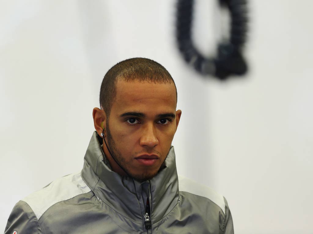 McLaren driver Lewis Hamilton