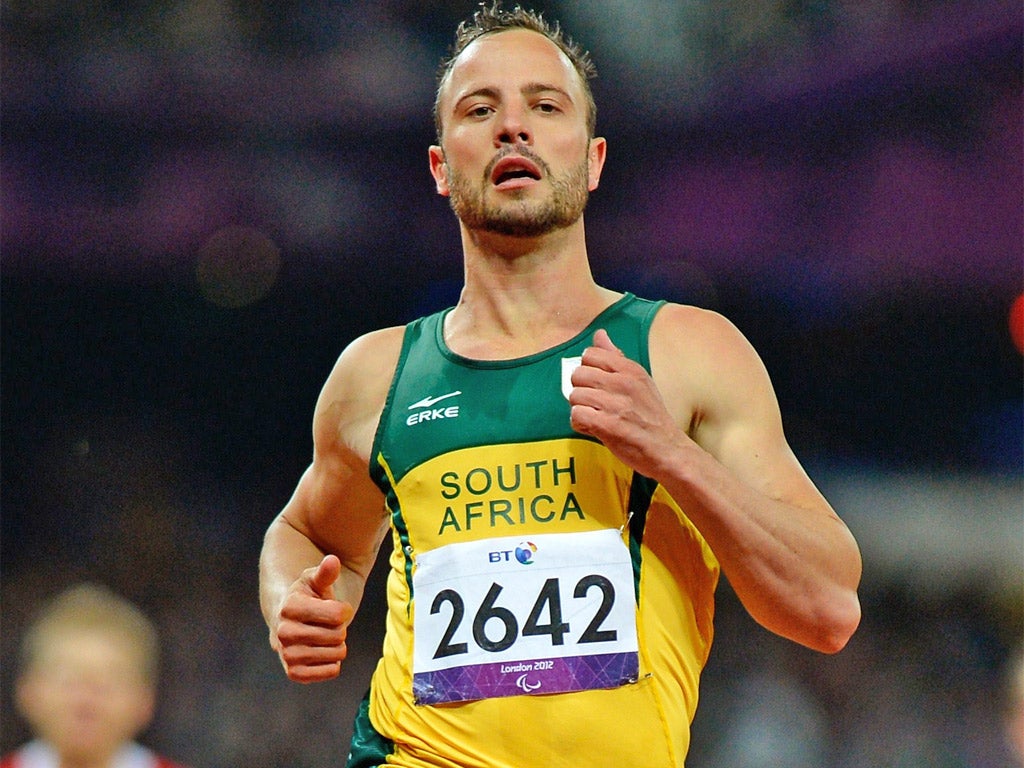 Oscar Pistorius will be looking to bounce back from his shock 200m defeat