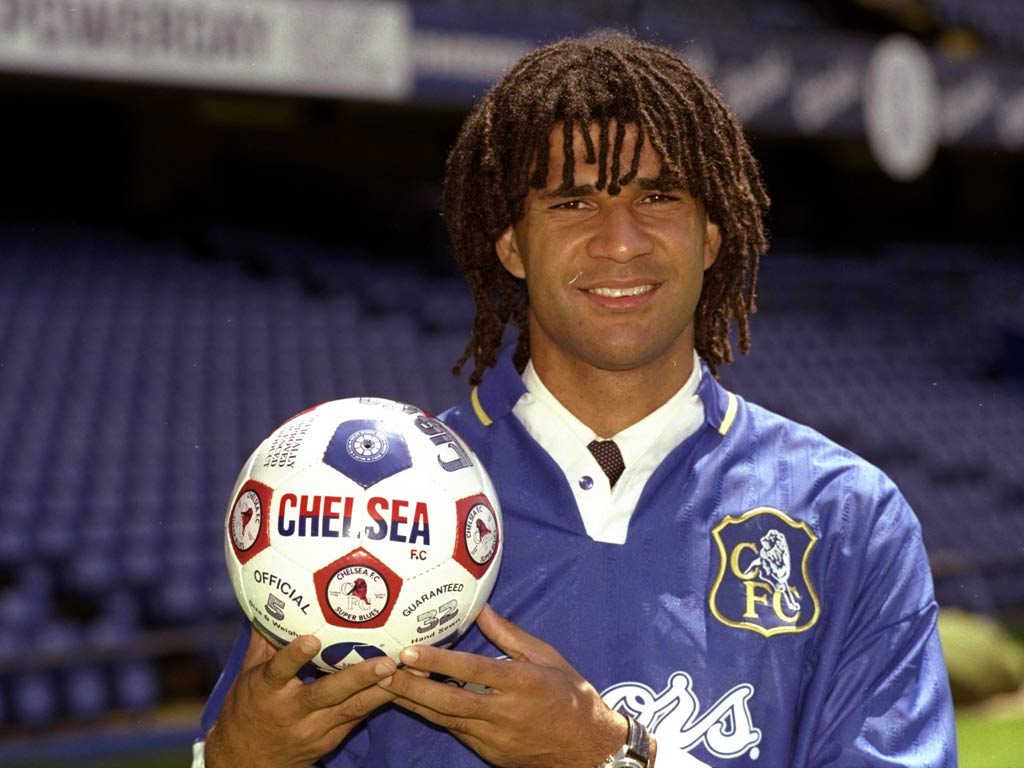 Gullit during his time with Chelsea (Getty Images)