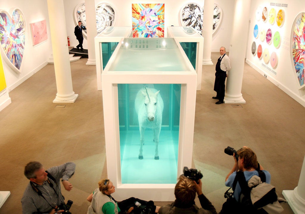 Mavericks go to market: Damien's Hirst's 'The Dream'