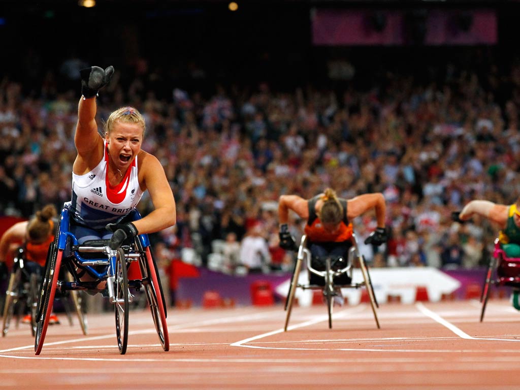 Hannah Cockroft wins another gold medal