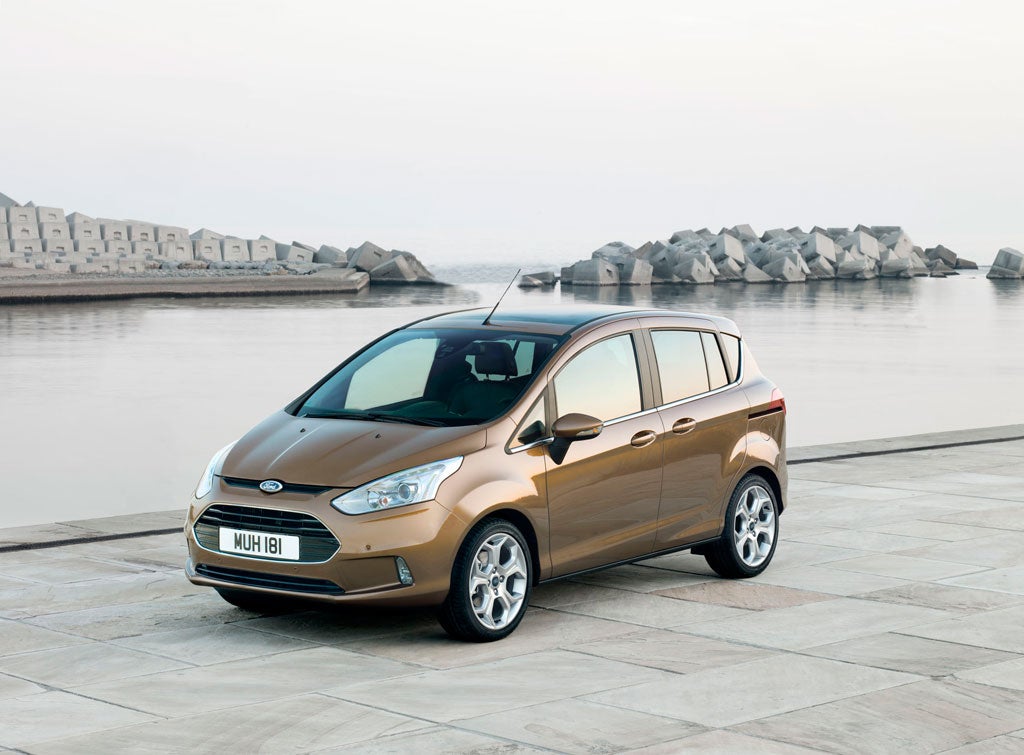 Ford's new B-Max is a clever piece of family-friendly design