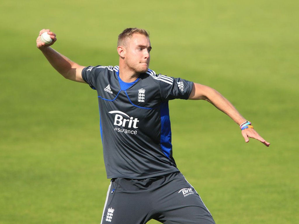 Stuart Broad has only played 35 international T20s in six years