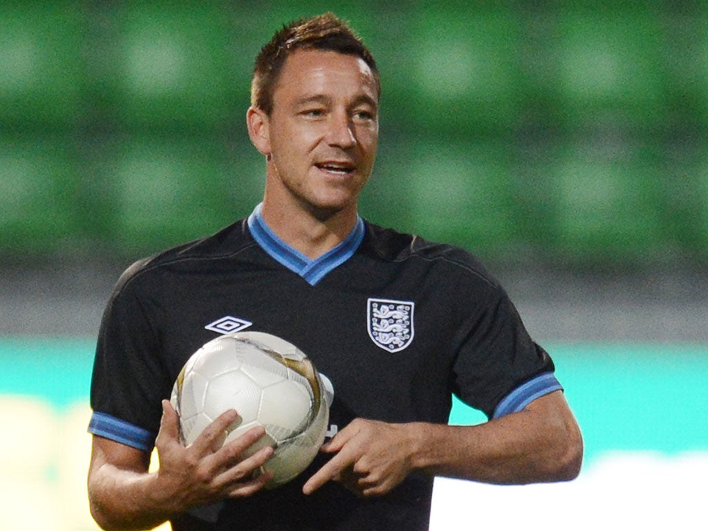 <b>John Terry</b><br/> 
Comfortable alongside Lescott against the blunt Moldovans. Limped off with two minutes remaining. 7