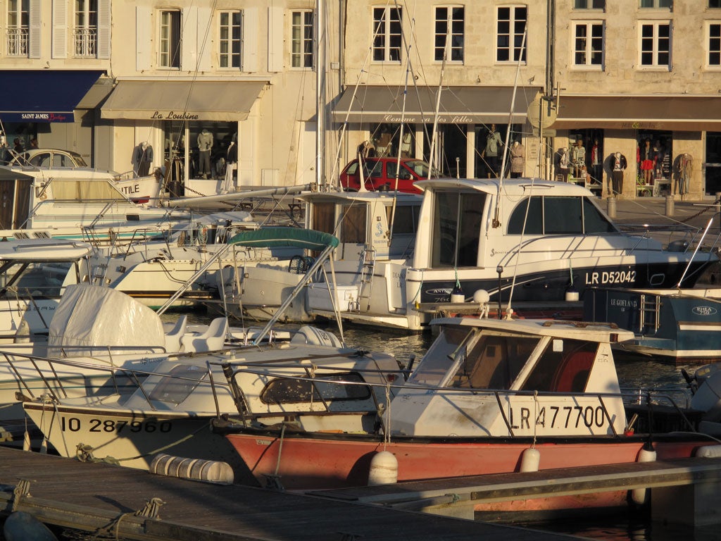 The port of St-Martin