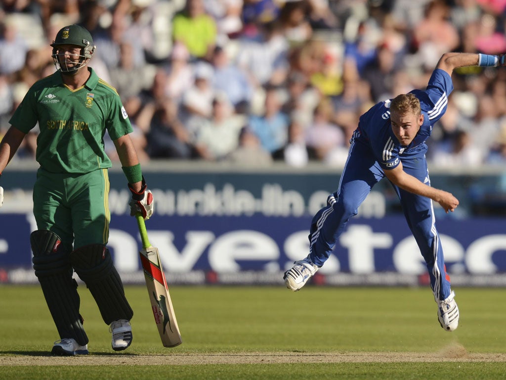 Time to deliver: England captain Stuart Broad (right) knows his side must improve in the remaining games