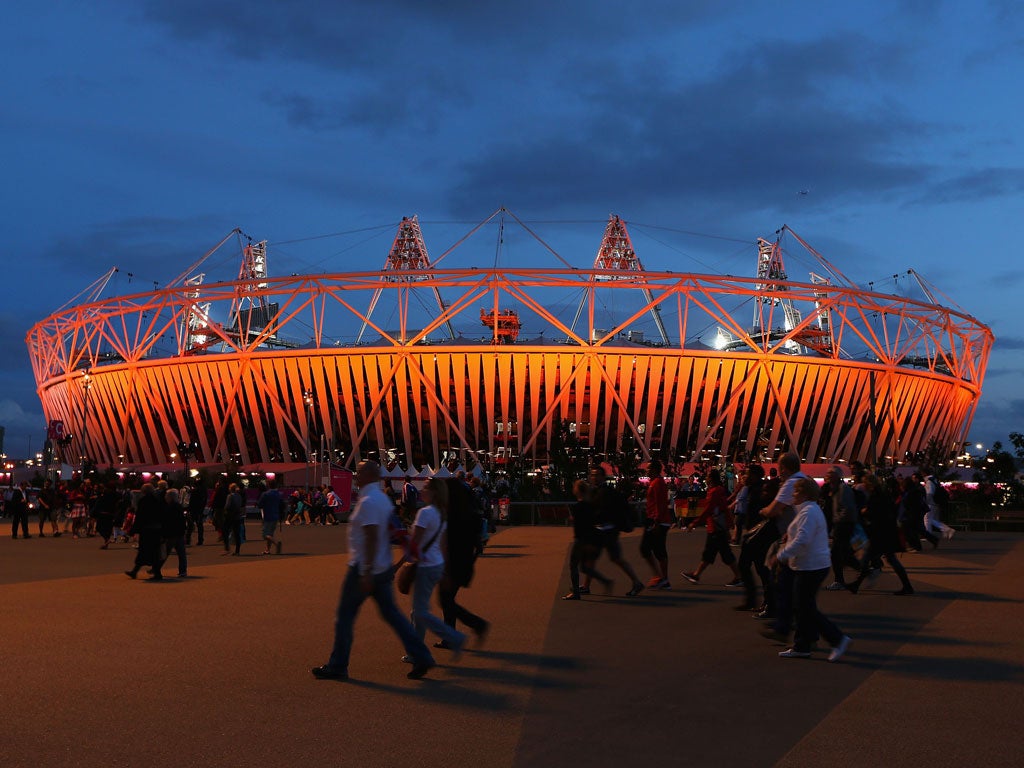 Park life: The Olympic Park in Stratford has been a field of dreams for seven weeks of the summer