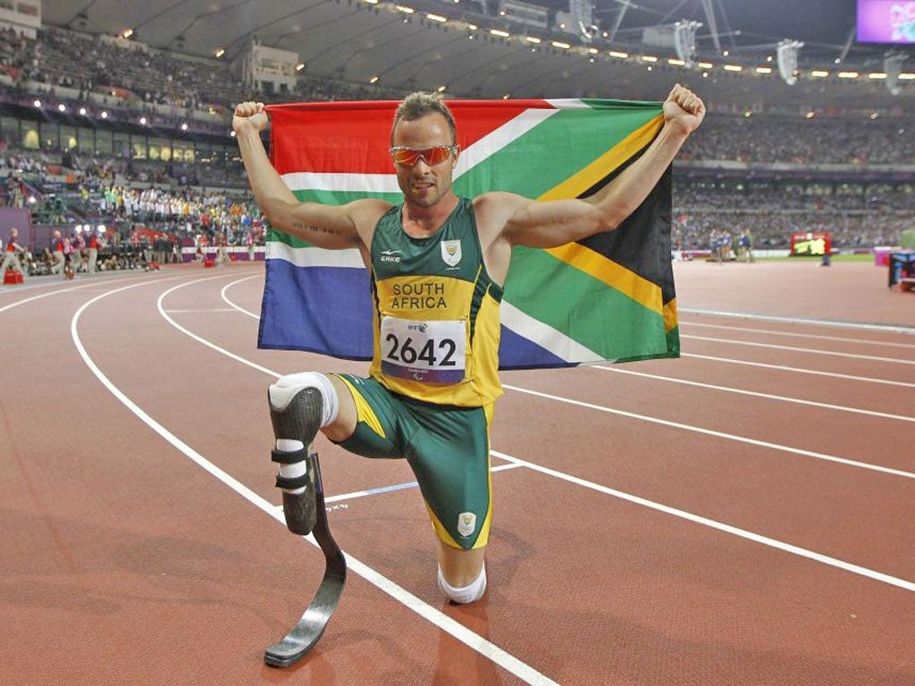 Oscar Pistorius was a South African hero