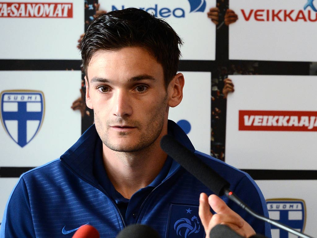 Tottenham goalkeeper Hugo Lloris