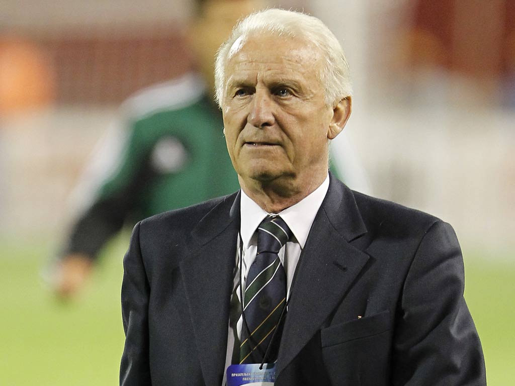 Ireland manager Giovanni Trapattoni