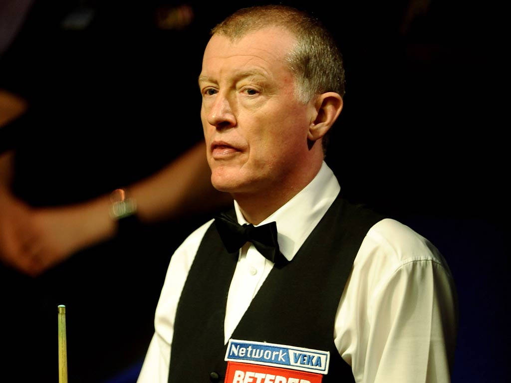 Snooker player Steve Davis