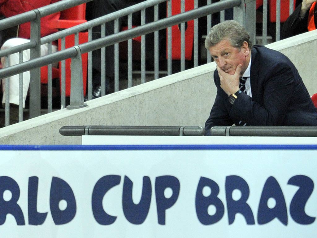 England manager Roy Hodgson