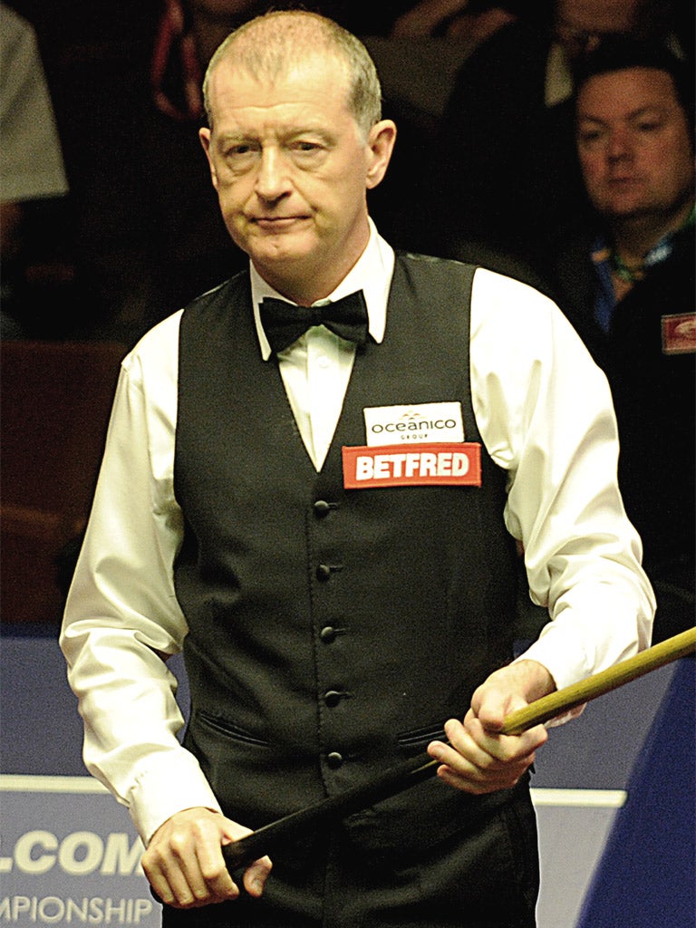 Six-time world champion Steve Davis