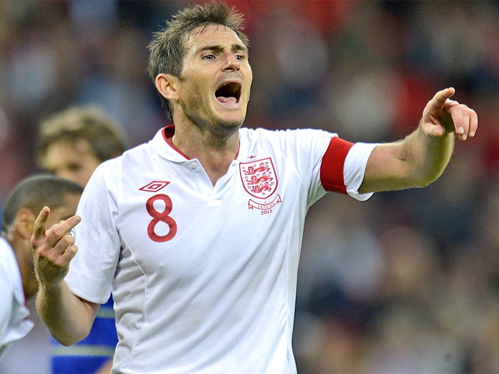 Frank Lampard has scored three in two games and worn the armband