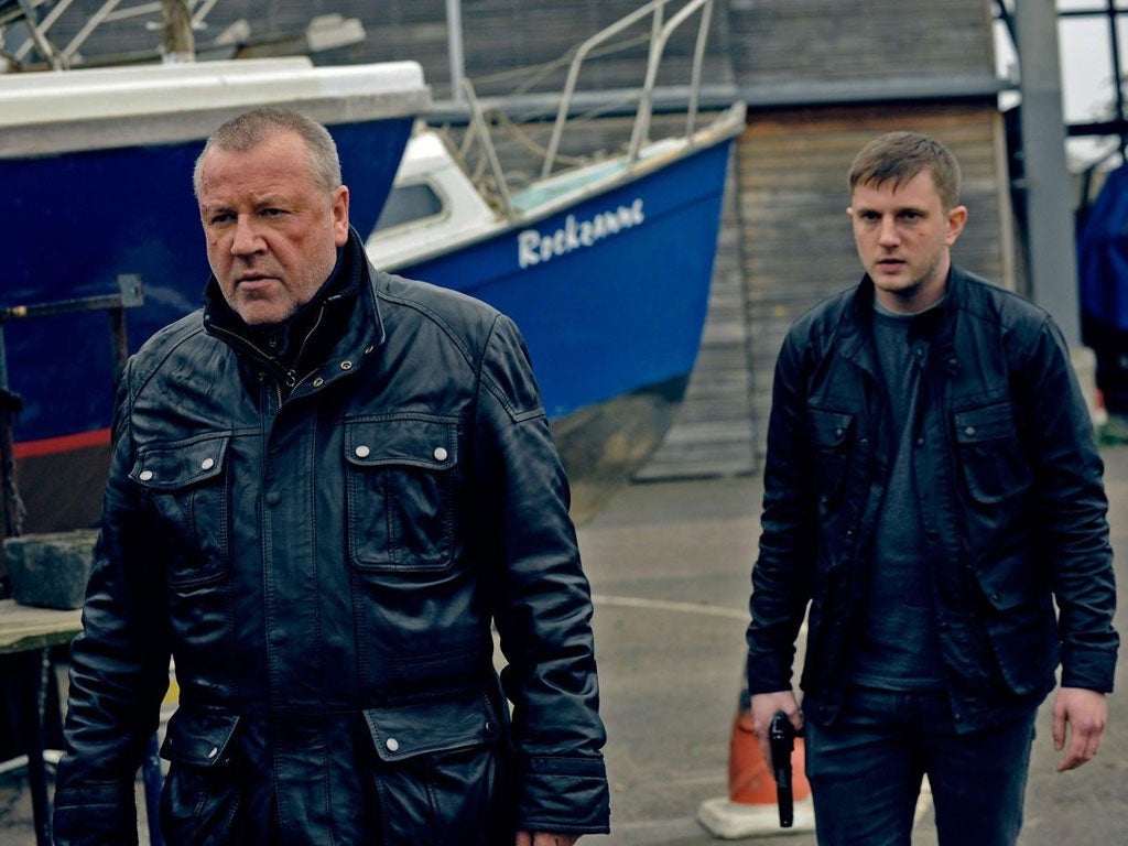 Ray Winstone (left) and Ben Drew in 'The Sweeney'