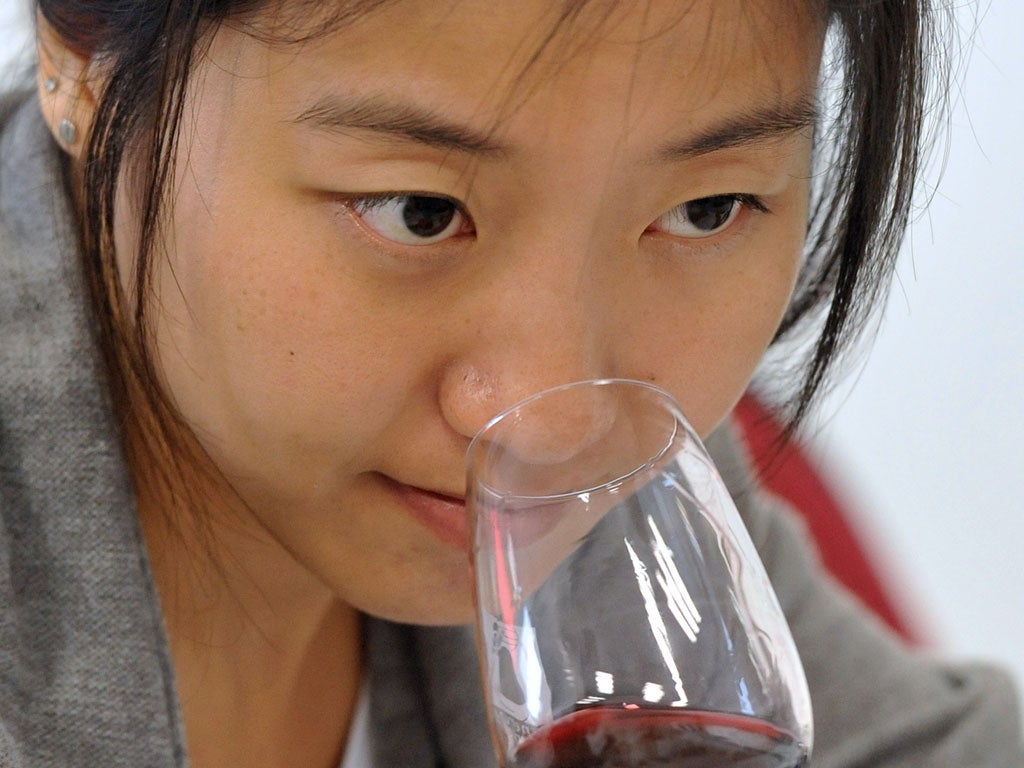 Raise a glass: most of the huge amount of wine produced in China still caters to the large and growing market at home