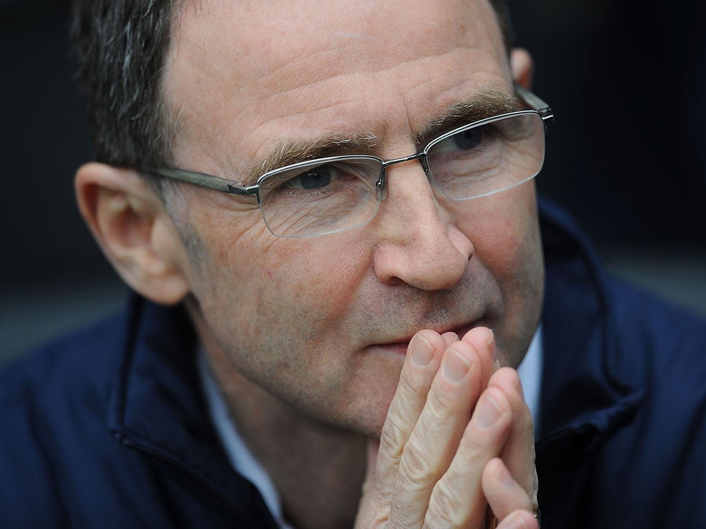 Martin O'Neill's Ireland will take on Serbia in Dublin