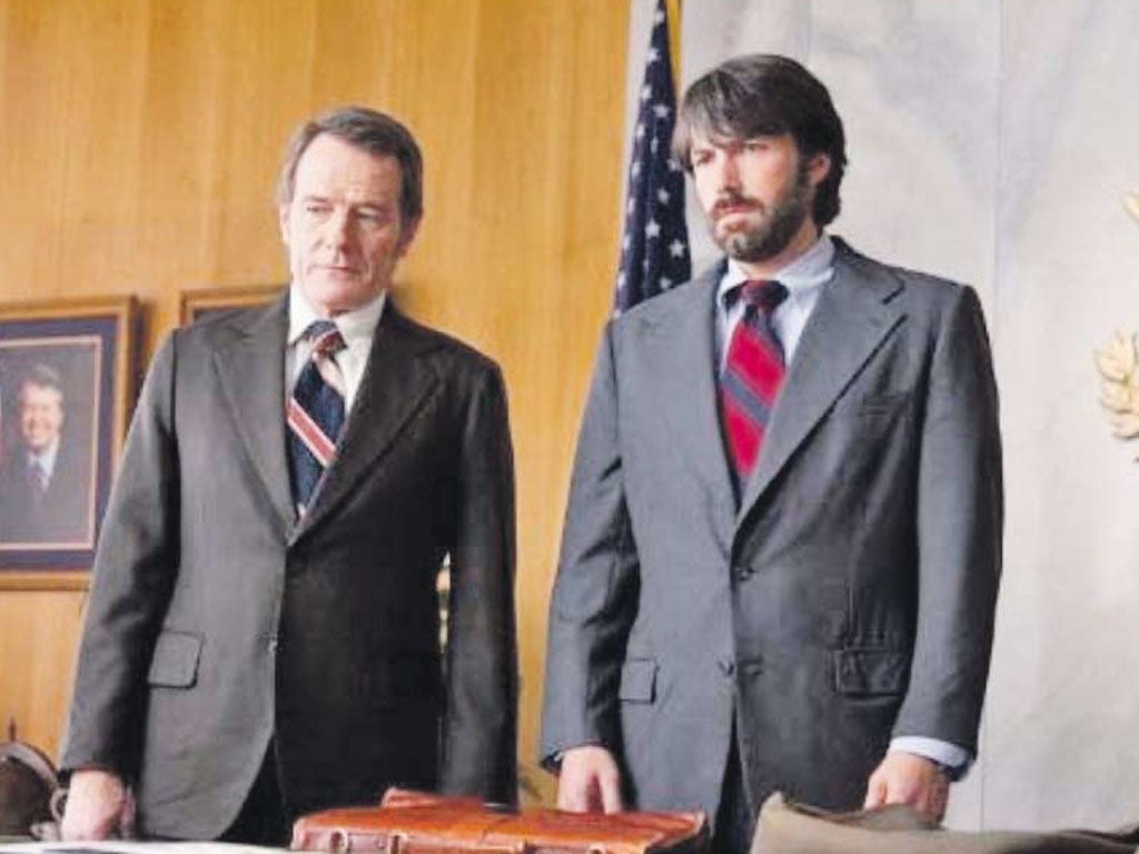 Argo with Ben Affleck and Bryan Cranston