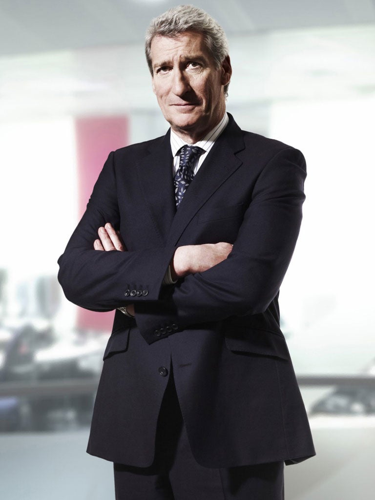 Jeremy Paxman, the host of University Challenge