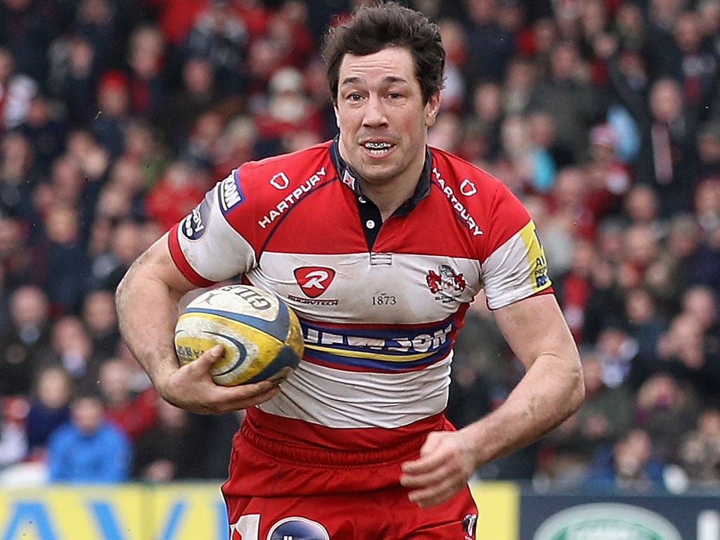 Running scared: Voyce fears his career may be over at the age of 31 even though he believes that he has three more years left in him