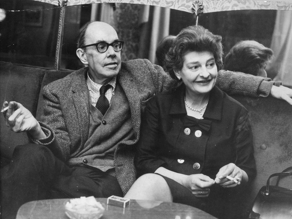 Provocateur: Claud Cockburn, journalist, with his wife, Patricia, in 1968