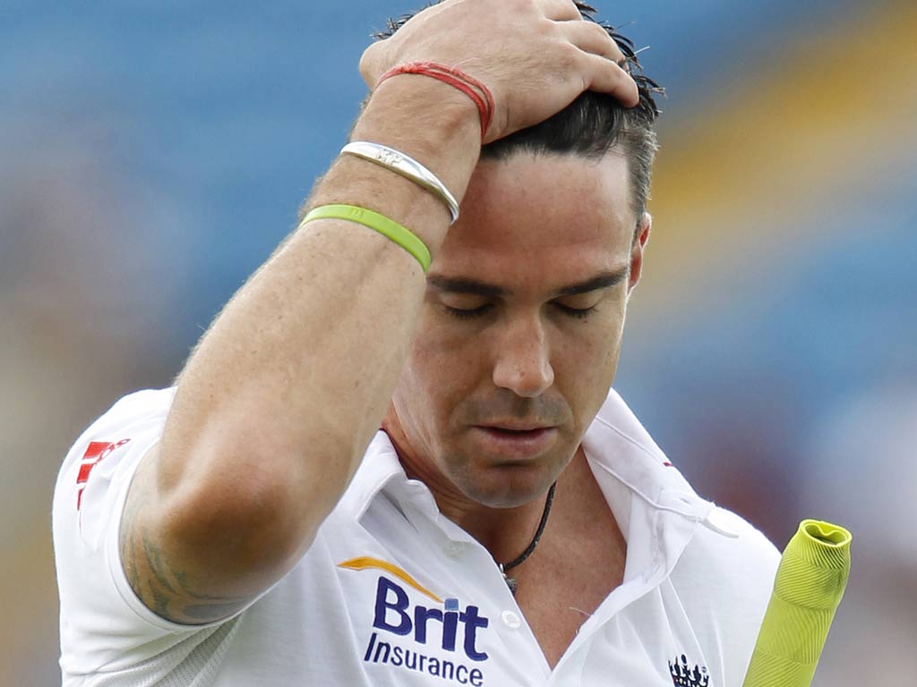 Batsman Kevin Pietersen