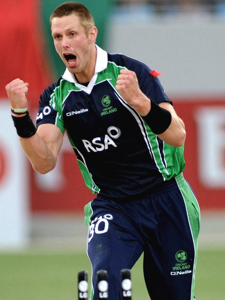 Seamer Boyd Rankin will turn in his green jersey after the tournament in the hope of fulfilling his dream of playing for England