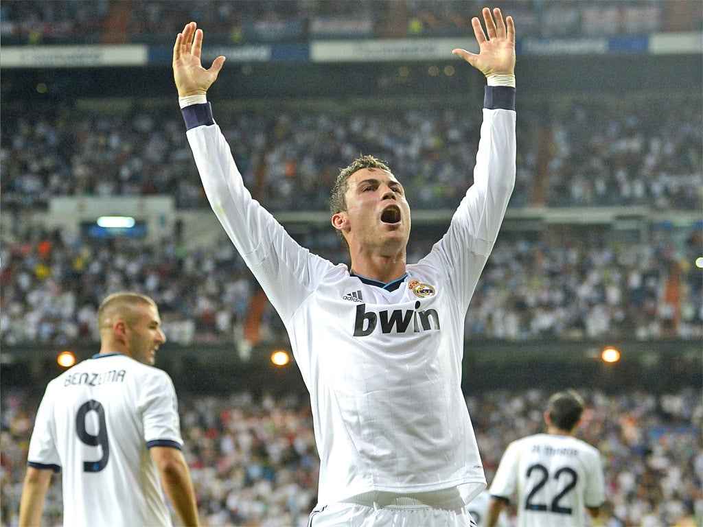 Ronaldo soaks up the glory after scoring Madrid's late winner