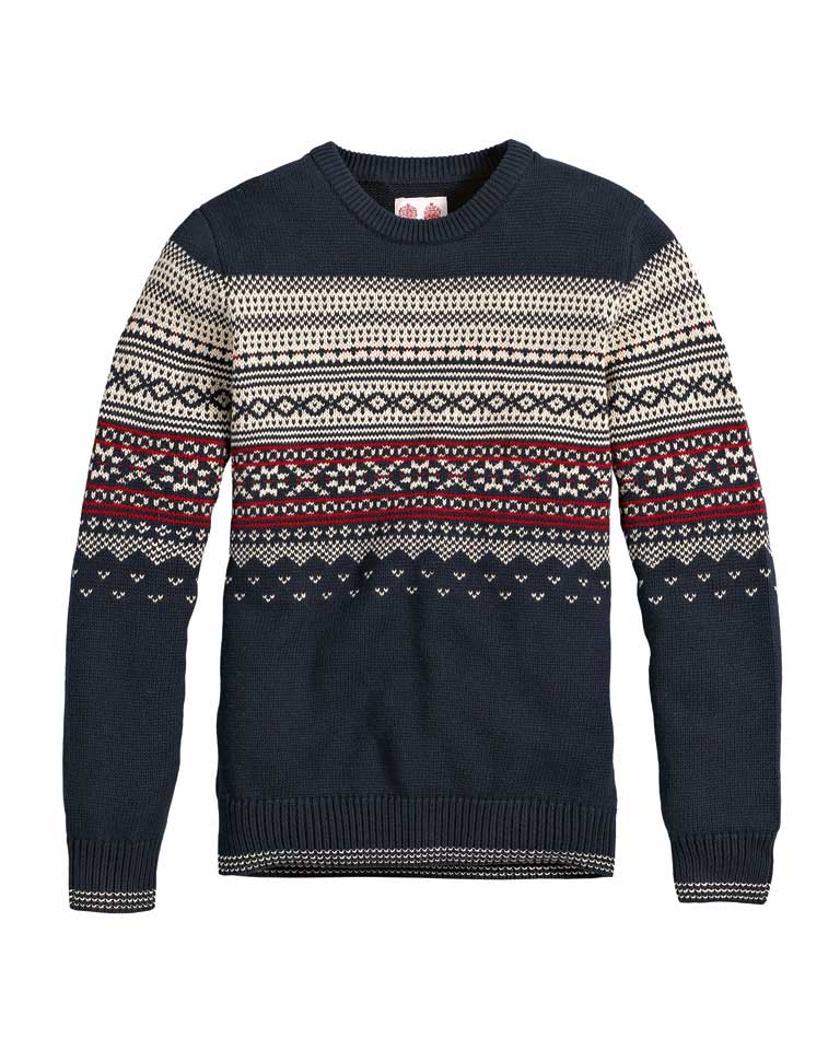 The Carina Fairisle Pullover is just the thing to see wool-loving menfolk into the new season. The superior granddad jumper from upmarket sportswear label Musto – started up by former Olympic sailing champions Keith Musto and Tony Morgan – is part of a heart-warming new collection, with lovely things for him and her. £90, musto.com