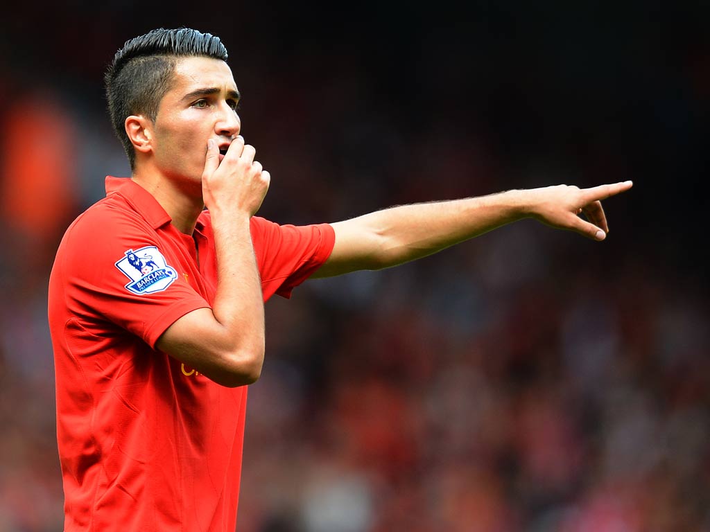 Liverpool midfielder Nuri Sahin