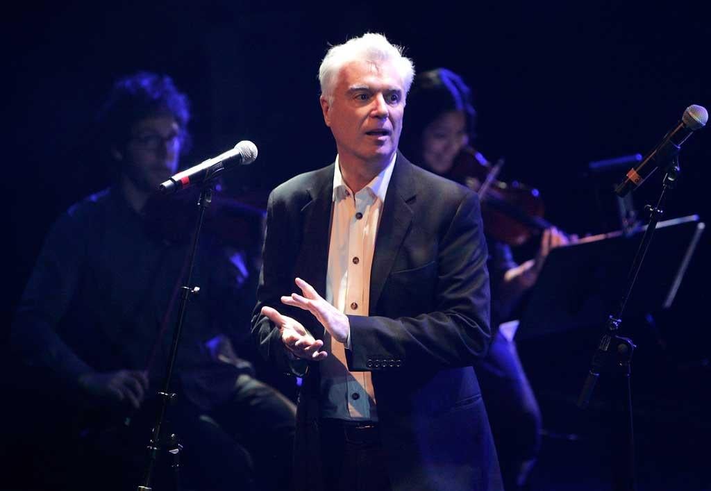 Rock's renaissance man: David Byrne performs