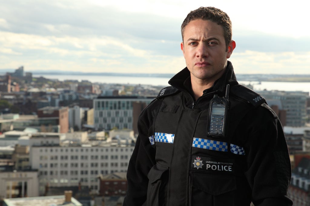 Warren Brown who plays John Paul Rocksavage in BBC drama Good Cop.