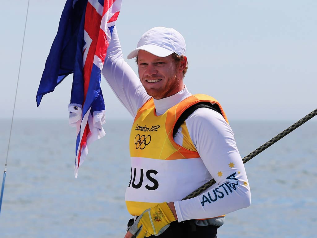 Nathan Outteridge at London 2012