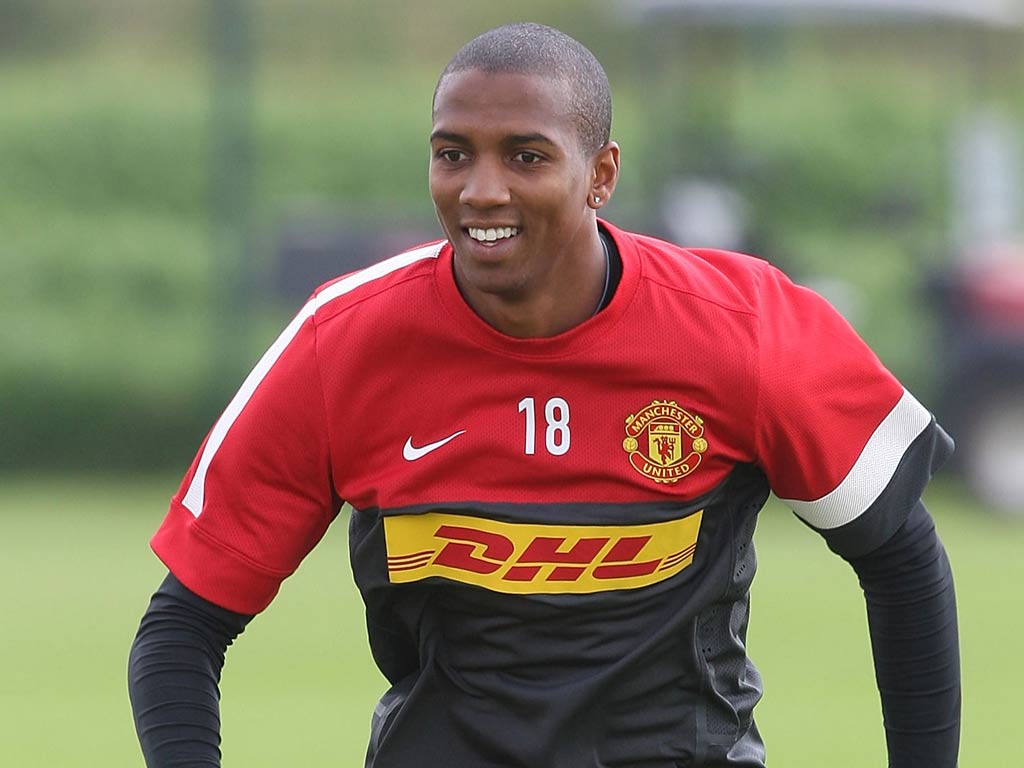 Manchester United winger Ashley Young