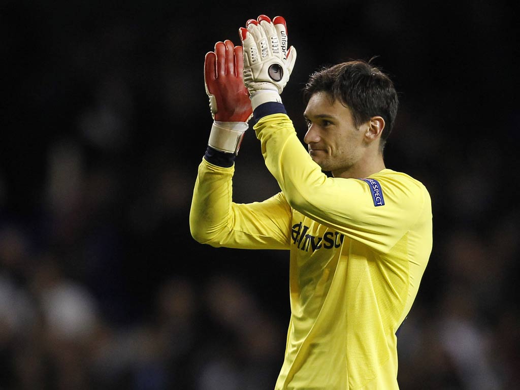 Tottenham goalkeeper Hugo Lloris