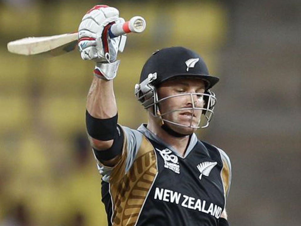 Brendon McCullum blasted the highest ever individual score in Twenty20 internationals