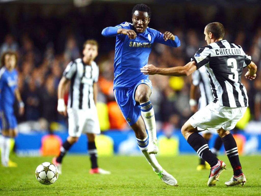 John Obi Mikel was abused on Twitter for a mistake against Juventus